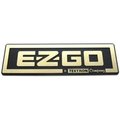 Ilc Replacement for Ezgo / Cushman / Textron Name Plate, Txtrn (designo Slvr) NAME PLATE, TXTRN (DESIGNO SLVR) EZGO / CUSHMAN /